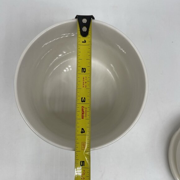 HTF Rae Dunn Magenta French Sketchbook Spoons Ceramic Canister Lid EUC Rare - Picture 7 of 7